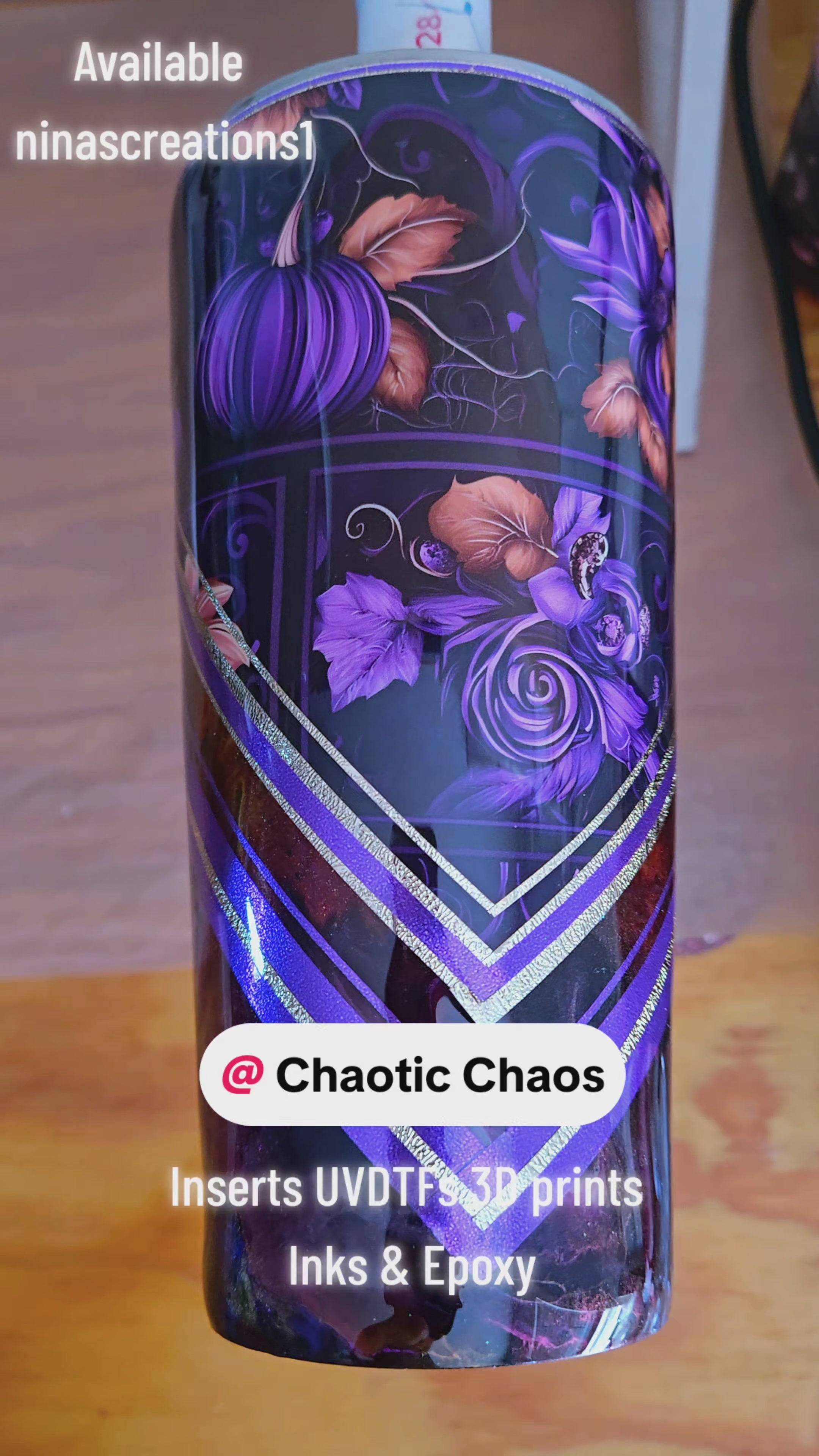 24 oz Purple Pumpkin